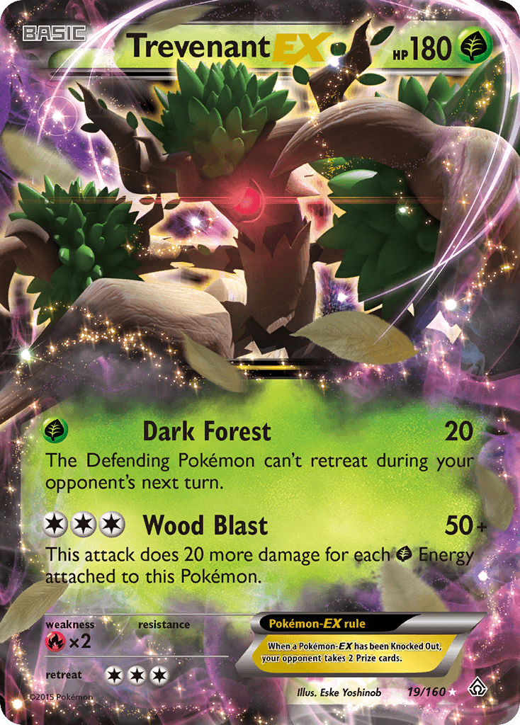 Trevenant-EX: Primal Clash