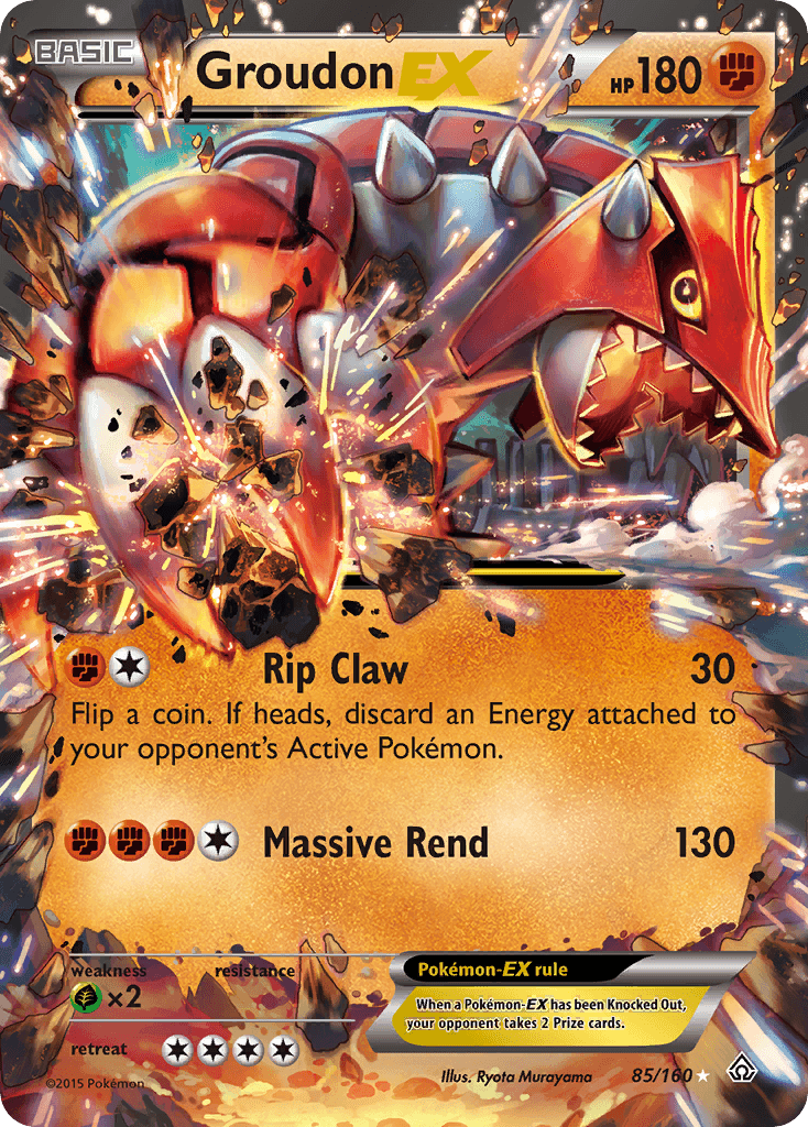 Groudon-EX: Primal Clash