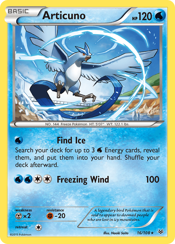 Articuno: Roaring Skies