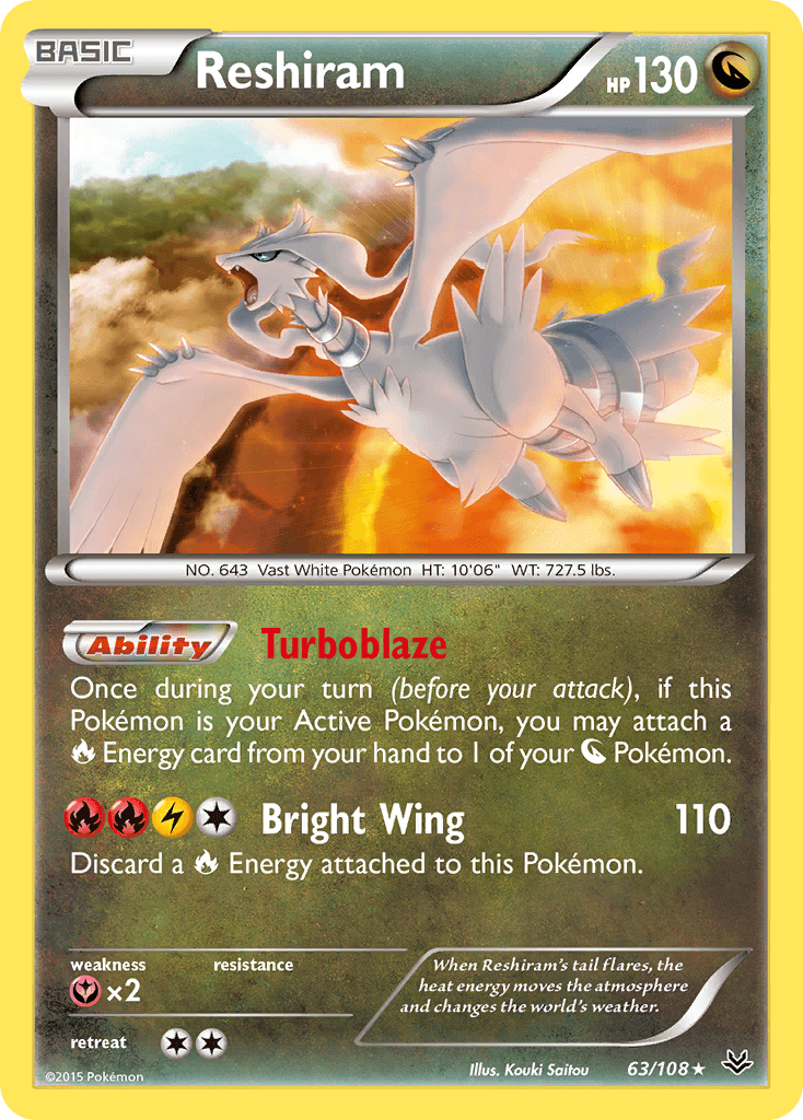 Reshiram: Roaring Skies