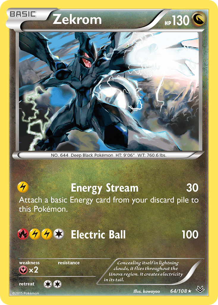Zekrom: Roaring Skies