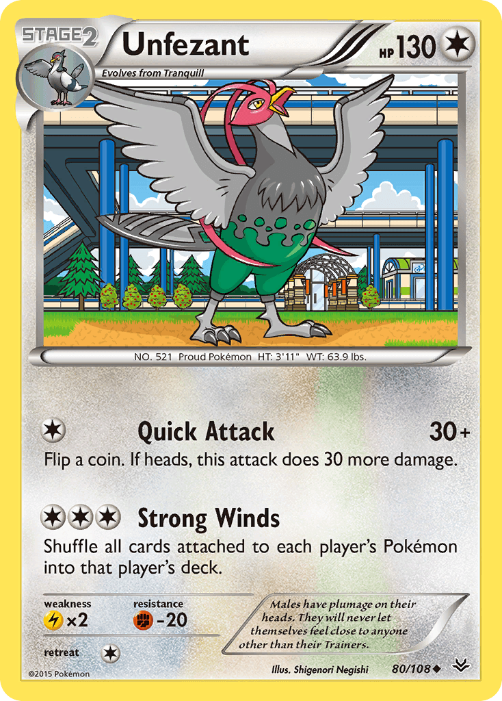 Unfezant: Roaring Skies