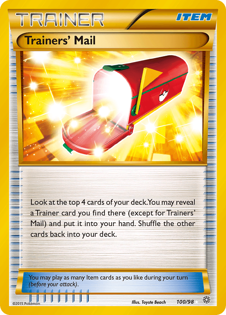 Trainers' Mail: Ancient Origins