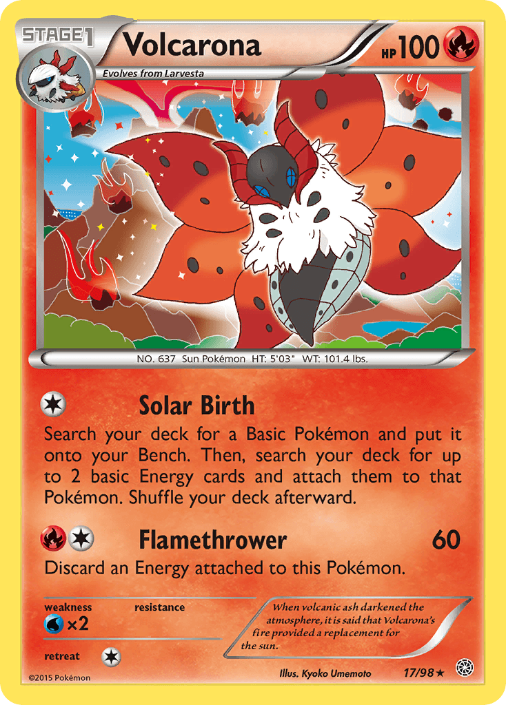 Volcarona: Ancient Origins