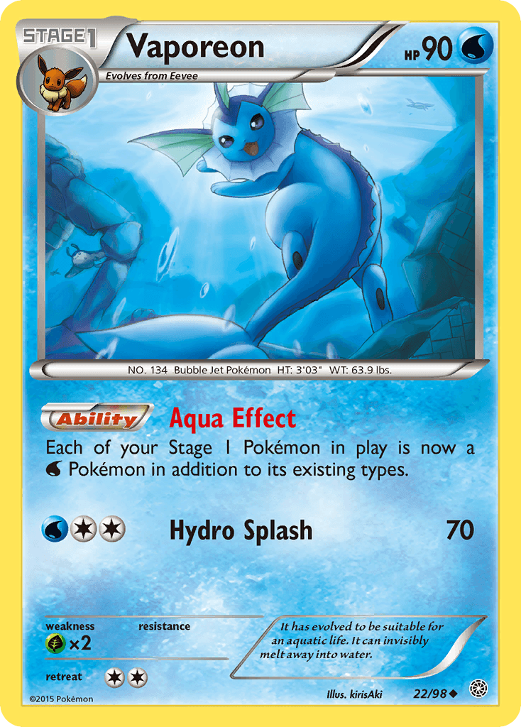 Vaporeon: Ancient Origins