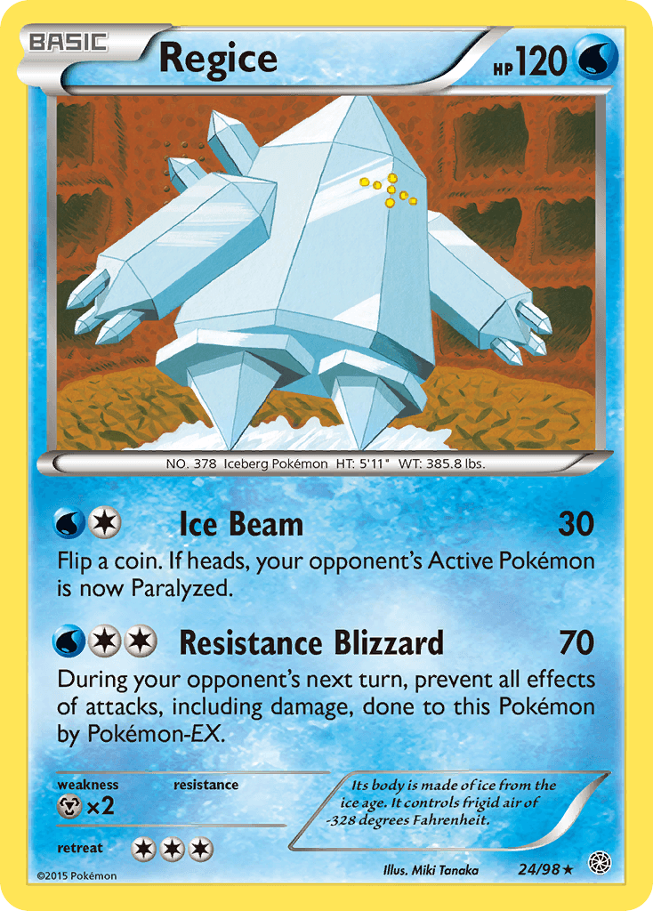 Regice: Ancient Origins