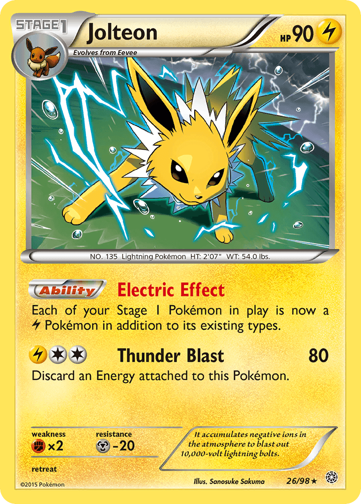 Jolteon: Ancient Origins