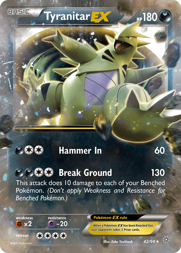 Tyranitar-EX: Ancient Origins