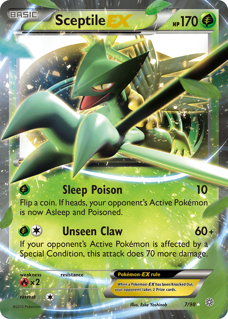 Sceptile-EX: Ancient Origins