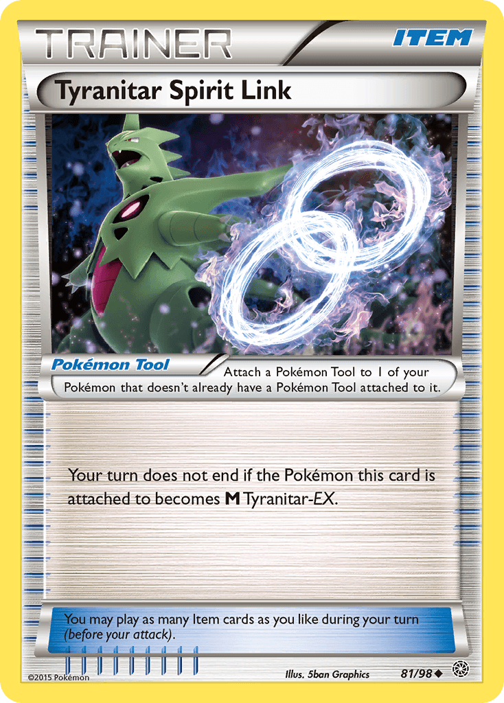 Tyranitar Spirit Link: Ancient Origins