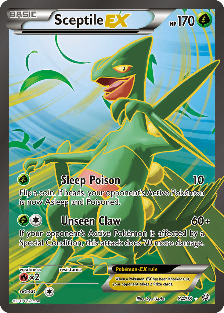 Sceptile-EX: Ancient Origins