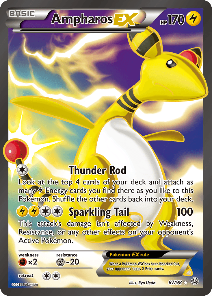 Ampharos-EX: Ancient Origins