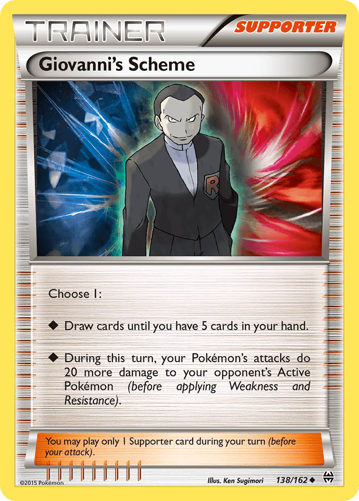 Giovanni's Scheme: BREAKthrough