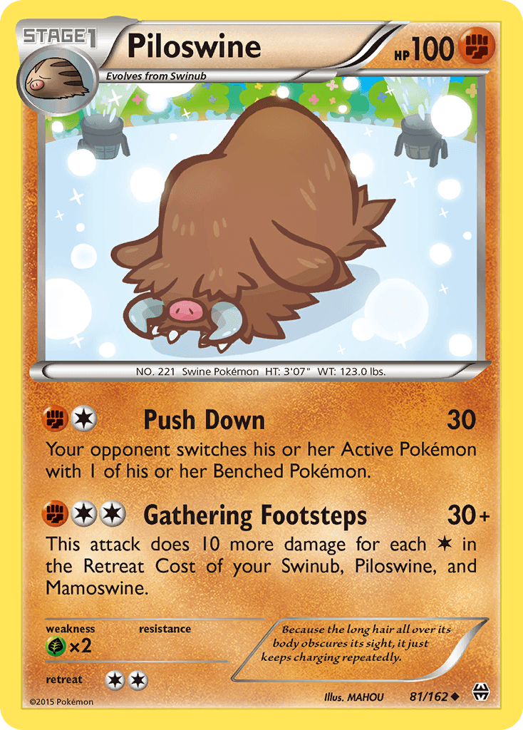 Piloswine: BREAKthrough