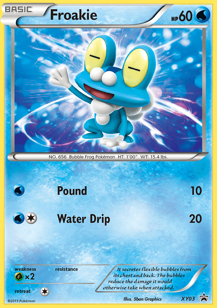 Froakie: XY Black Star Promos
