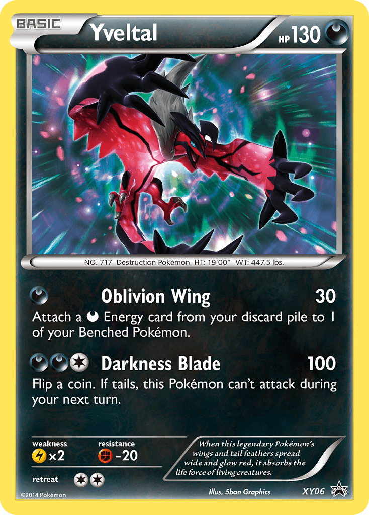 Yveltal: XY Black Star Promos