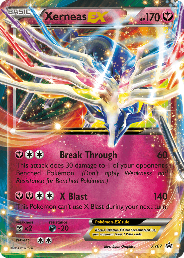 Xerneas-EX: XY Black Star Promos