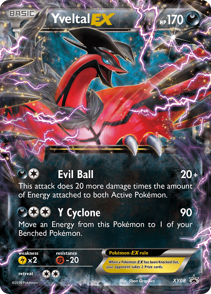 Yveltal-EX: XY Black Star Promos