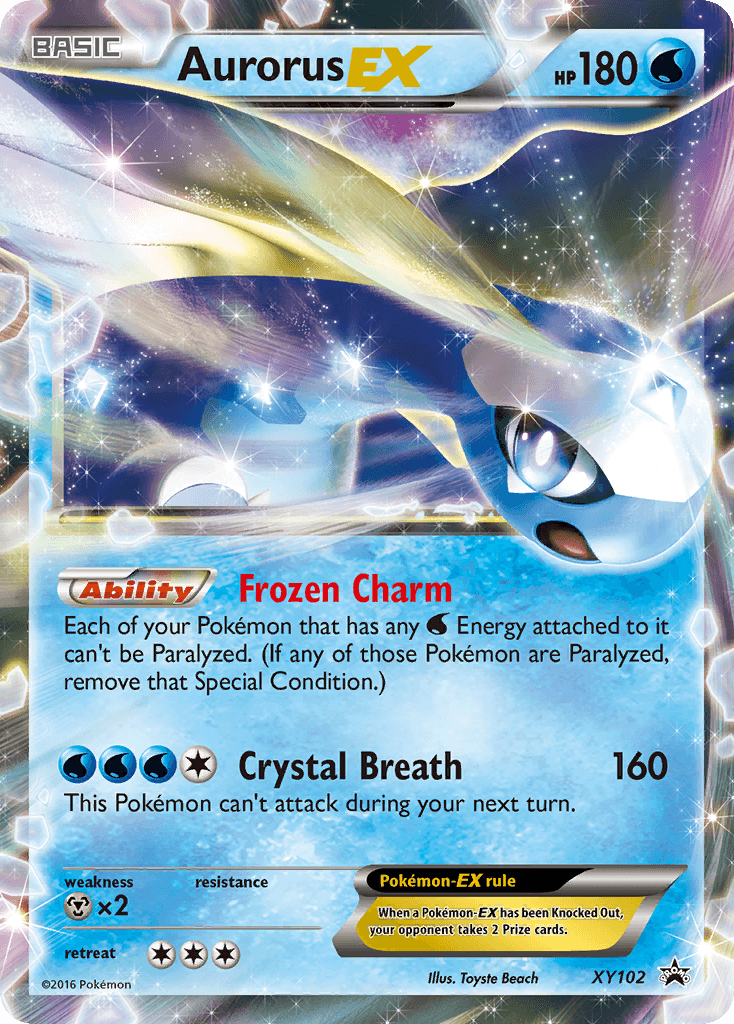 Aurorus-EX: XY Black Star Promos