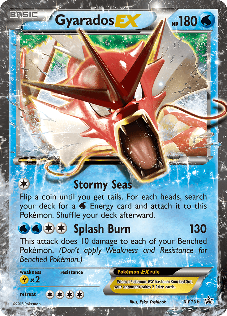 Gyarados-EX: XY Black Star Promos