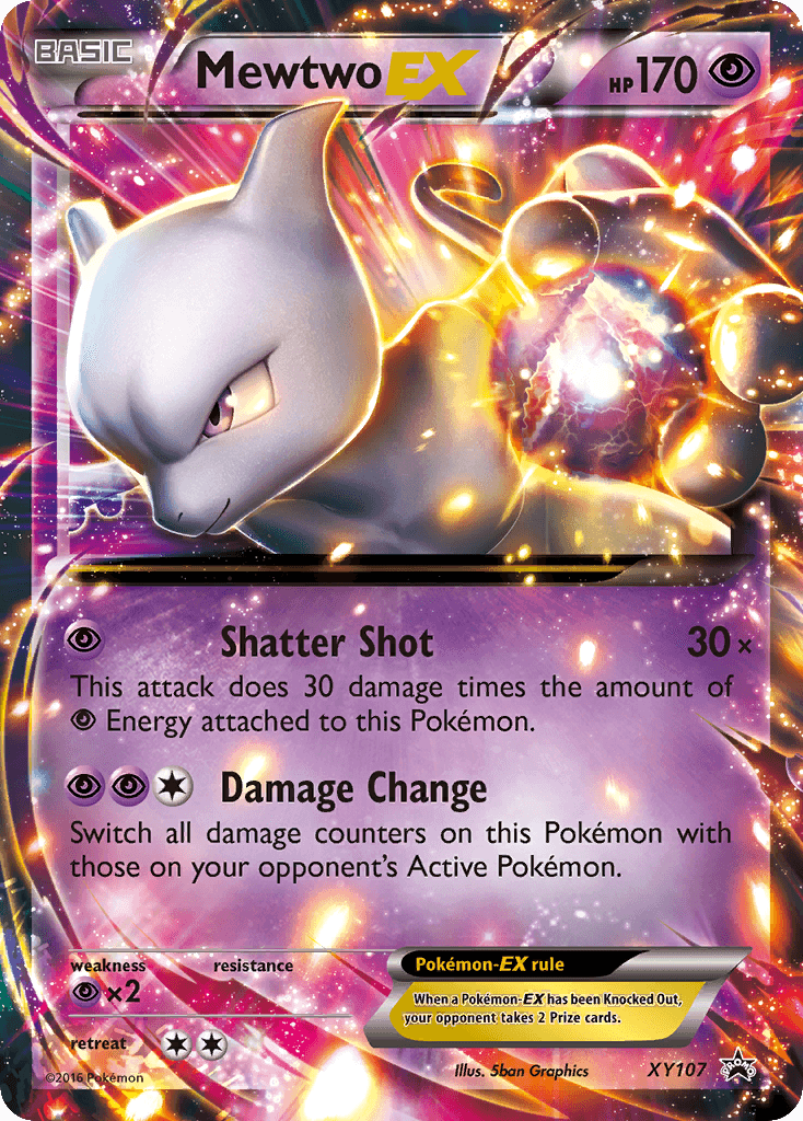 Mewtwo-EX: XY Black Star Promos