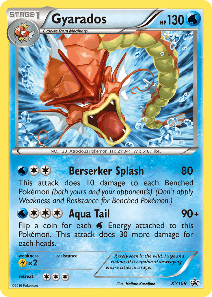 Gyarados: XY Black Star Promos
