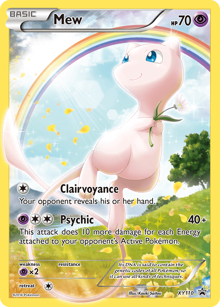 Mew: XY Black Star Promos
