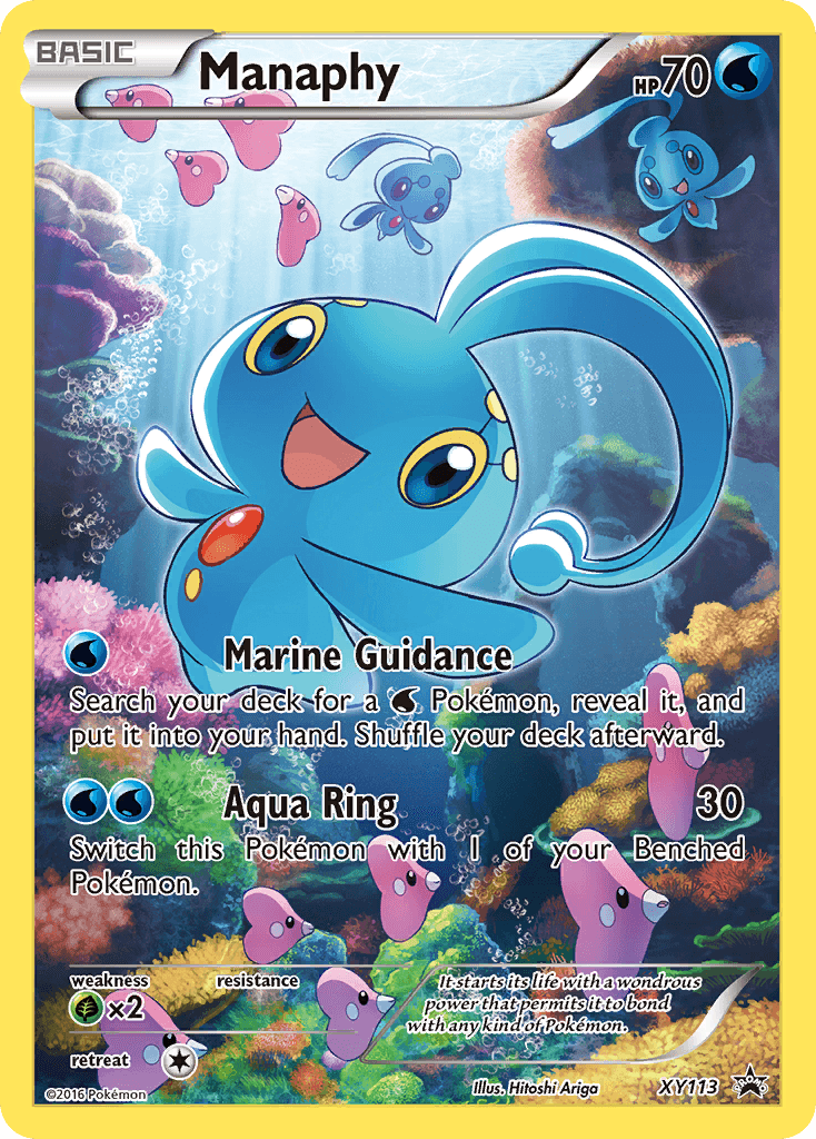 Manaphy: XY Black Star Promos