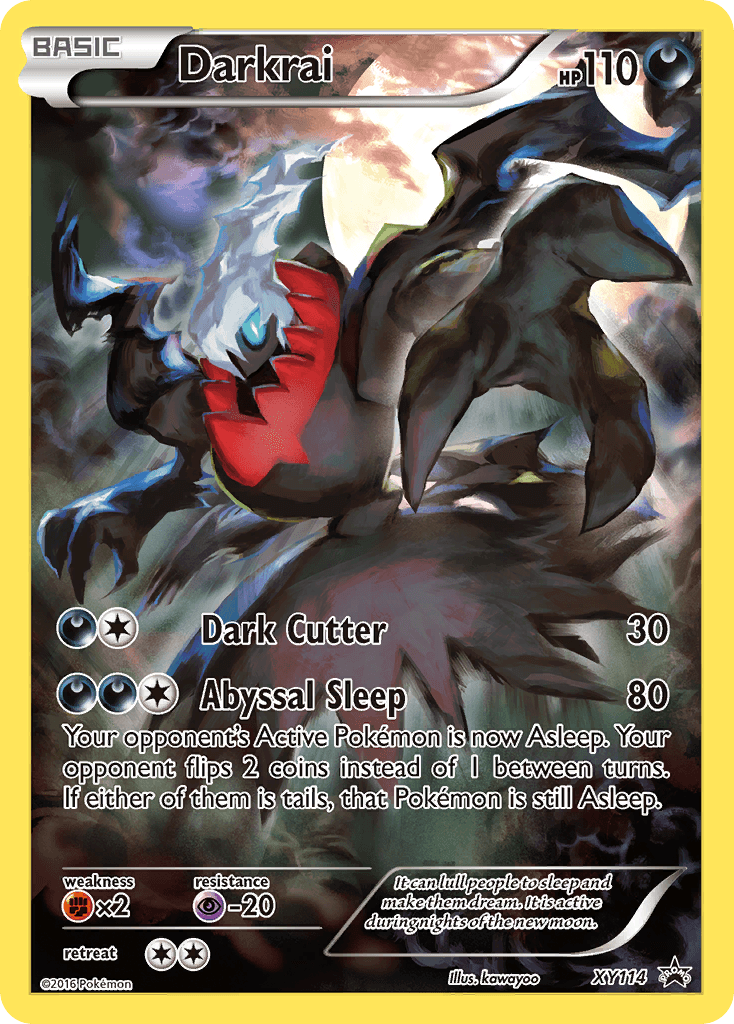 Darkrai: XY Black Star Promos