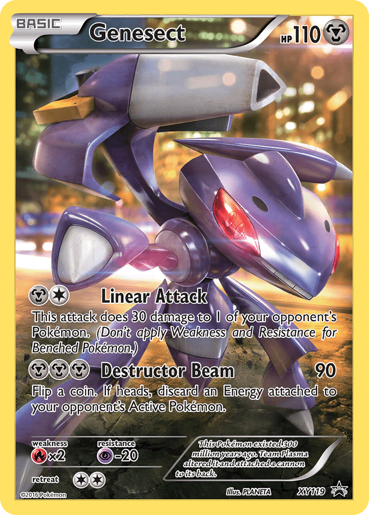 Genesect: XY Black Star Promos