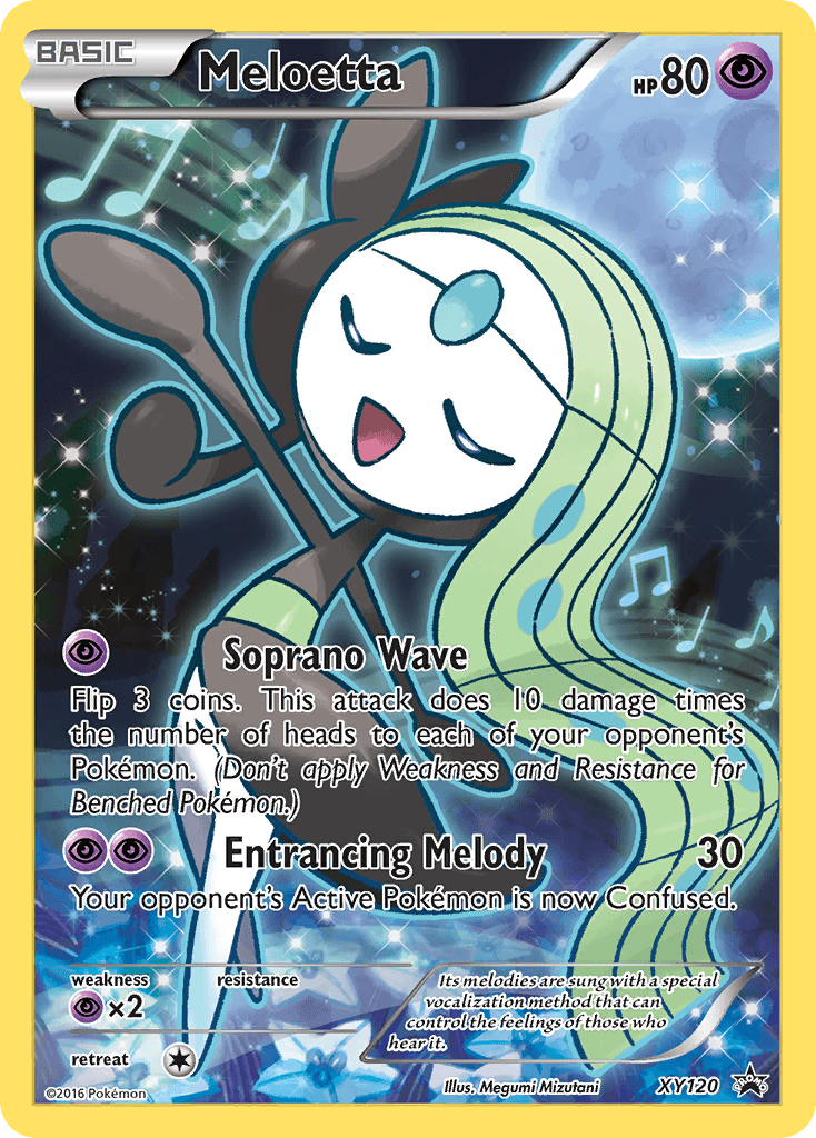 Meloetta: XY Black Star Promos