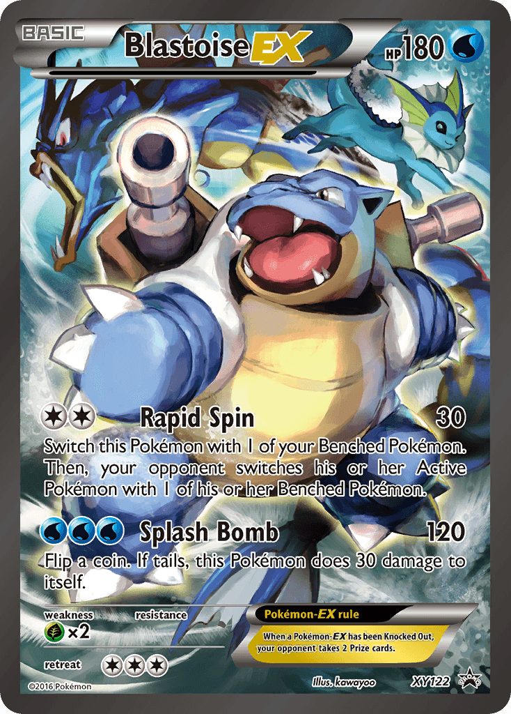 Blastoise-EX: XY Black Star Promos