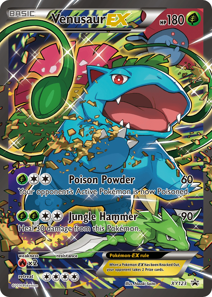 Venusaur-EX: XY Black Star Promos