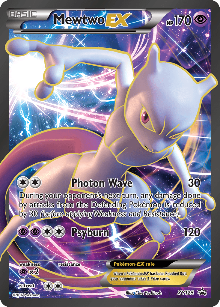 Mewtwo-EX: XY Black Star Promos