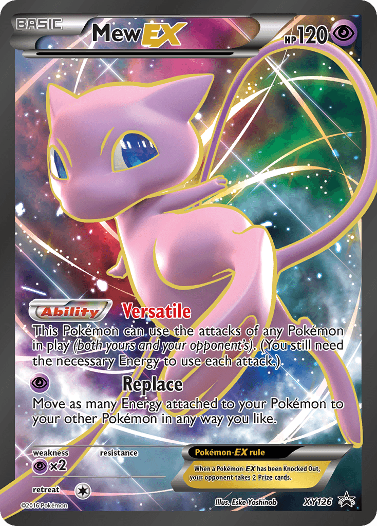 Mew-EX: XY Black Star Promos