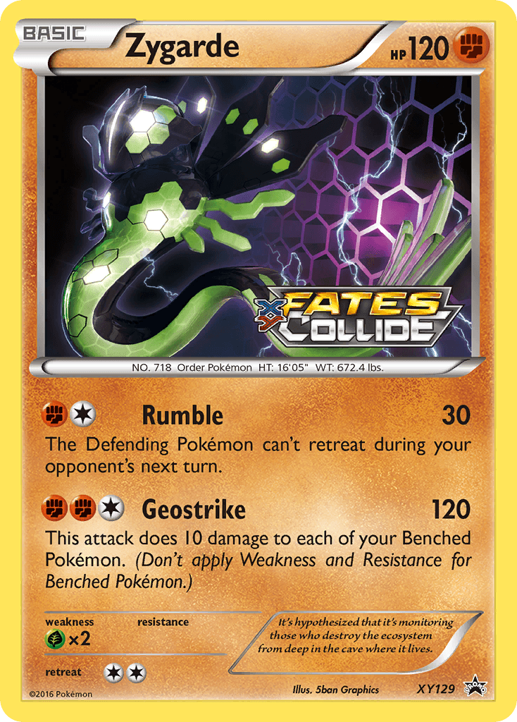 Zygarde: XY Black Star Promos