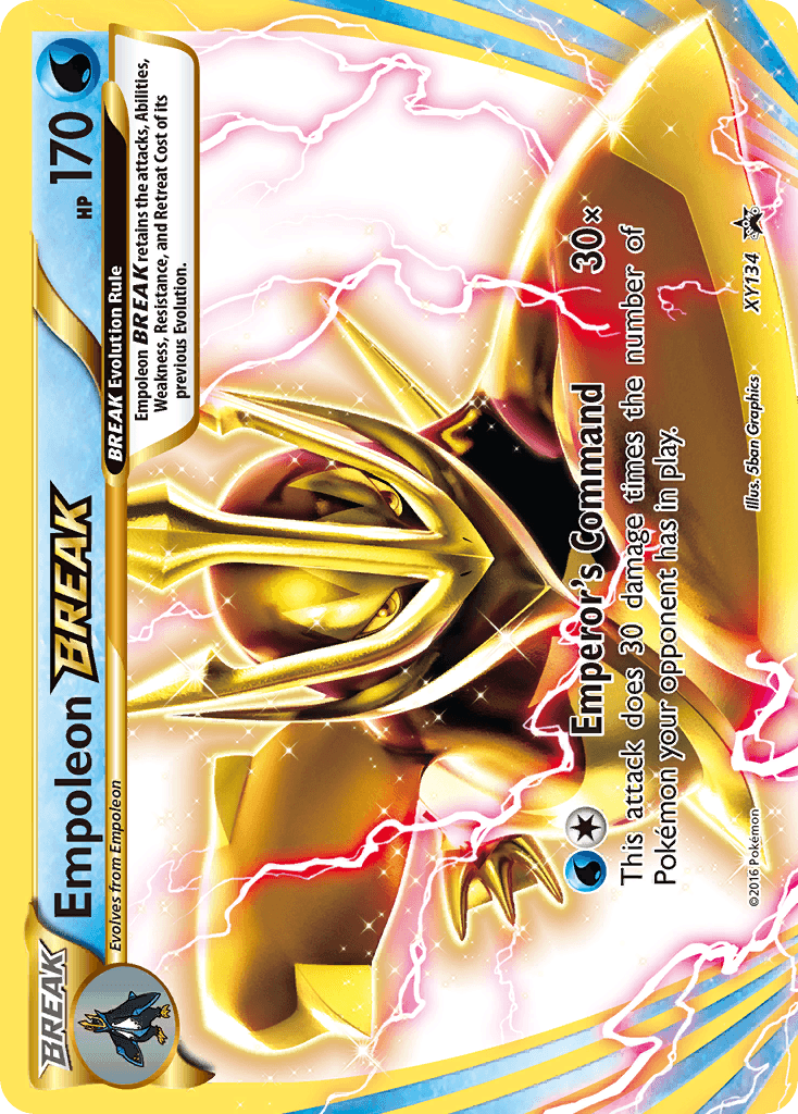 Empoleon BREAK: XY Black Star Promos