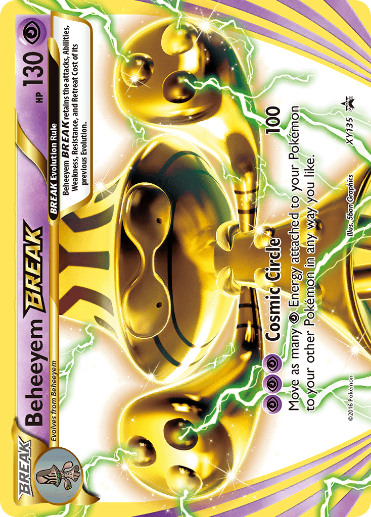 Beheeyem BREAK: XY Black Star Promos