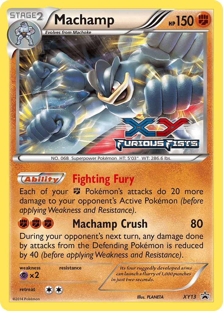 Machamp: XY Black Star Promos