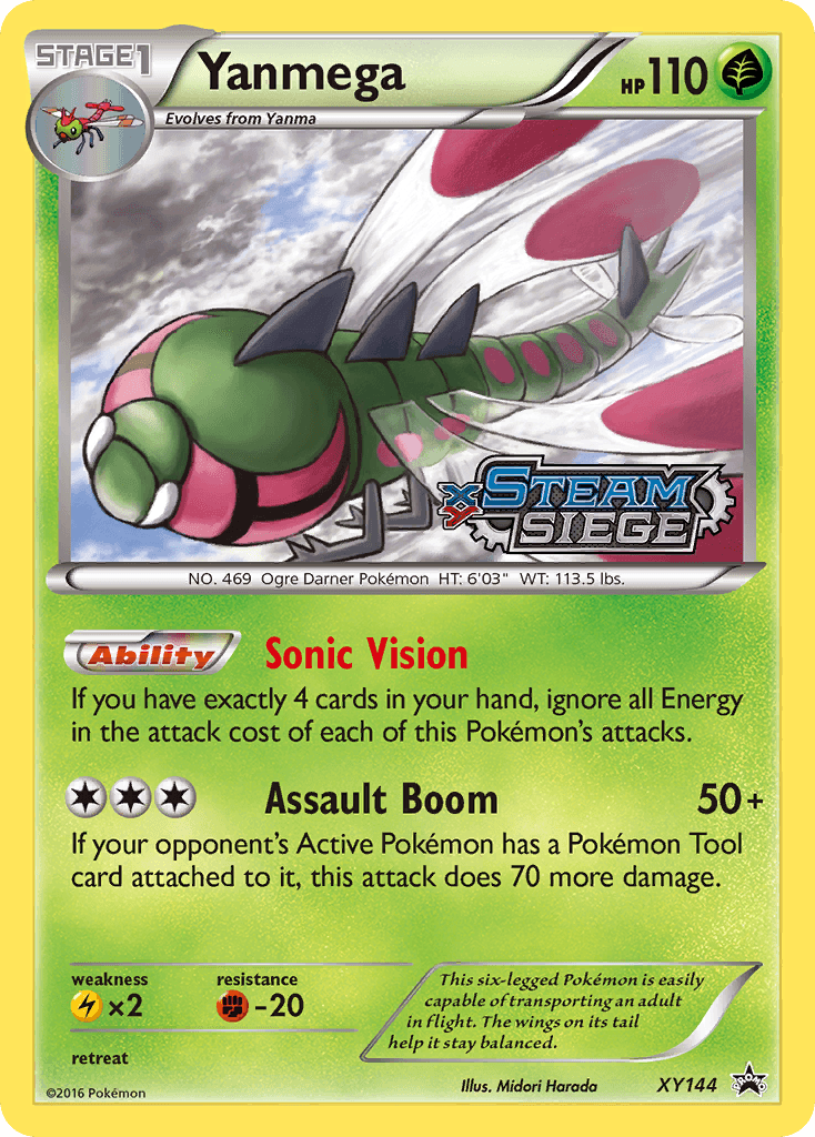 Yanmega: XY Black Star Promos