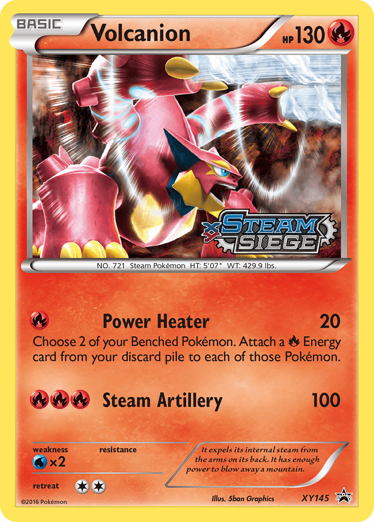 Volcanion: XY Black Star Promos