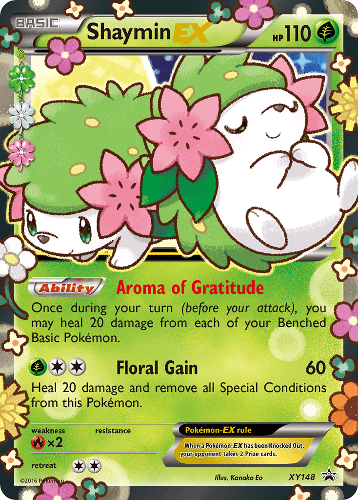 Shaymin-EX: XY Black Star Promos