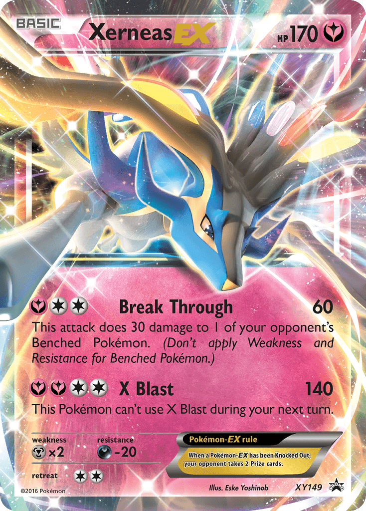 Xerneas-EX: XY Black Star Promos