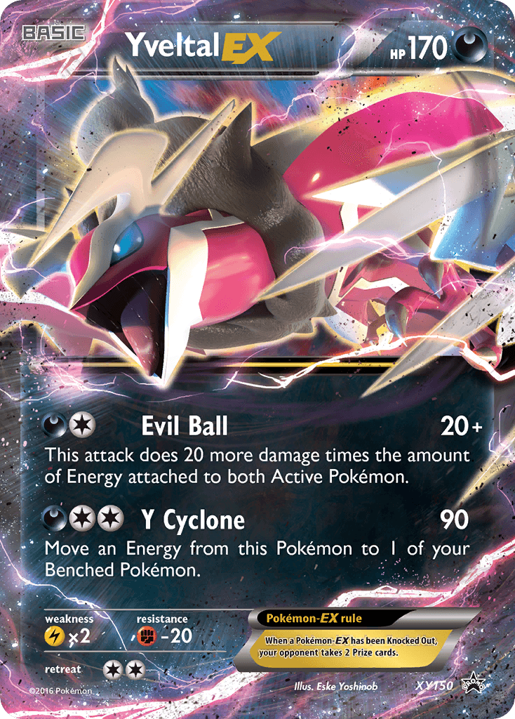 Yveltal-EX: XY Black Star Promos