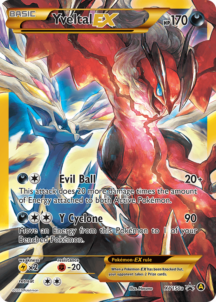 Yveltal-EX: XY Black Star Promos