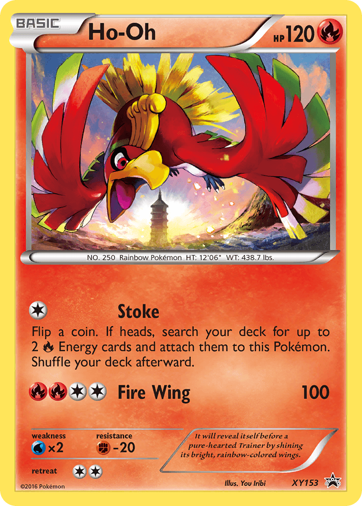 Ho-Oh: XY Black Star Promos