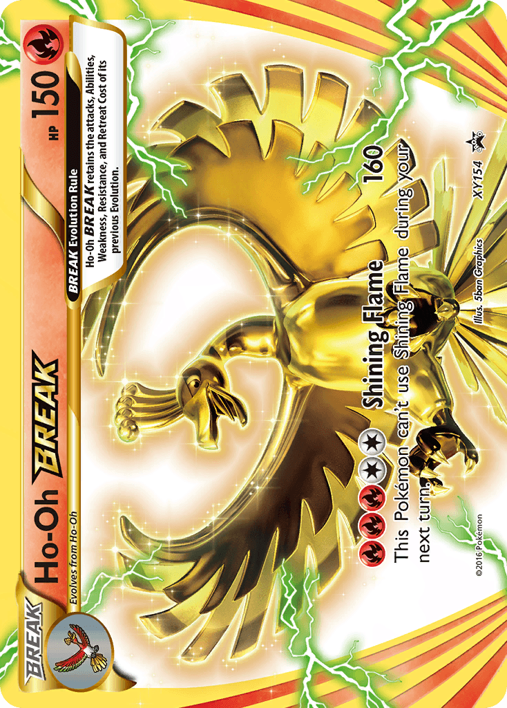 Ho-Oh BREAK: XY Black Star Promos