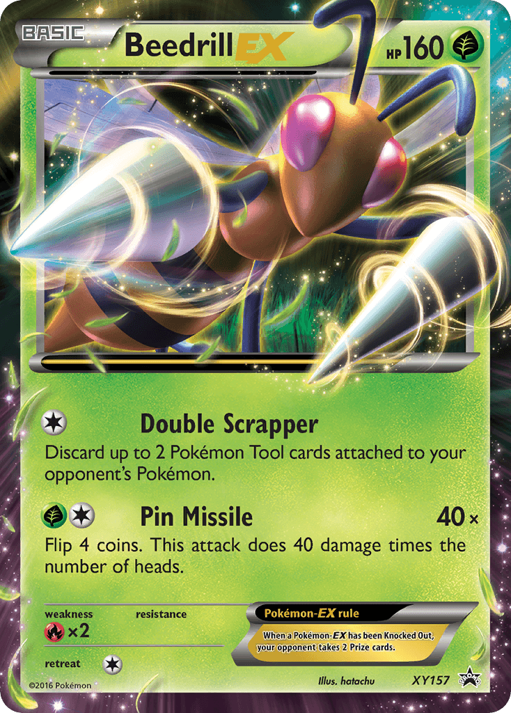 Beedrill-EX: XY Black Star Promos