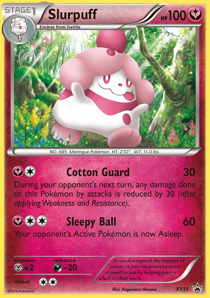 Slurpuff: XY Black Star Promos