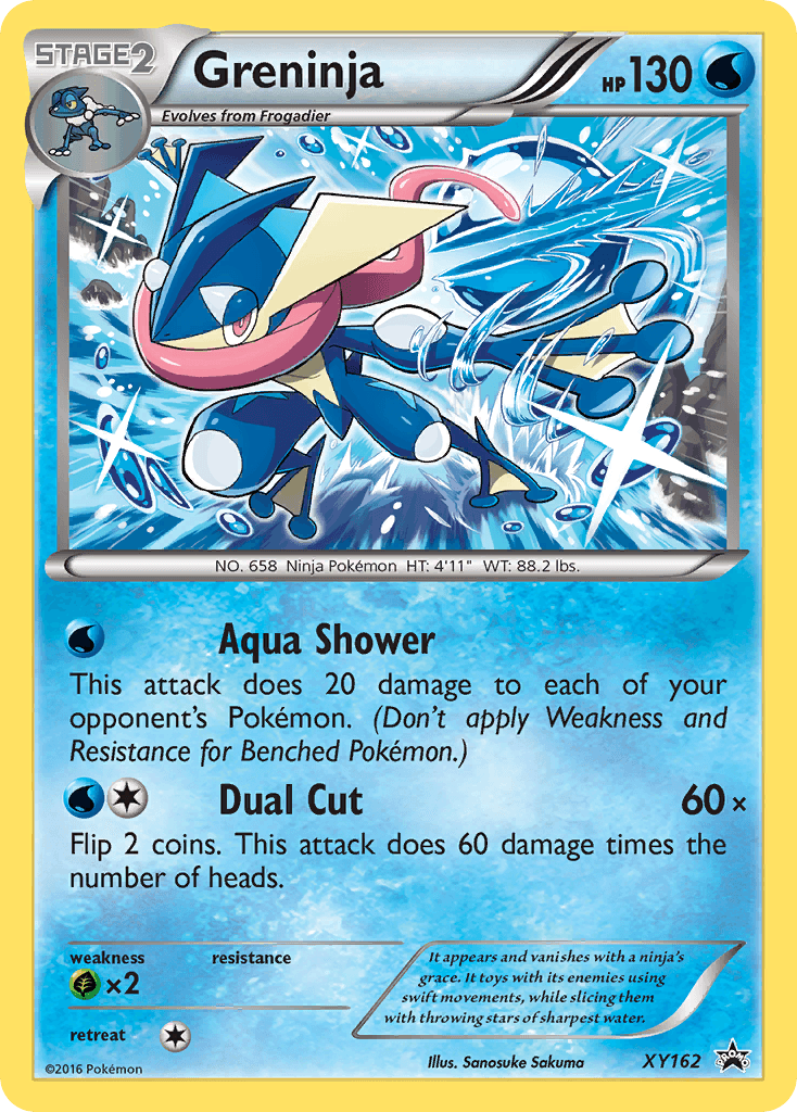 Greninja: XY Black Star Promos
